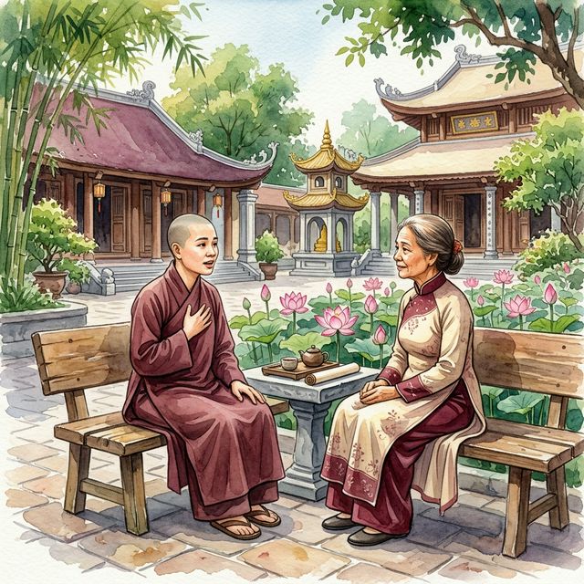 Hai người đối thoại chân thành